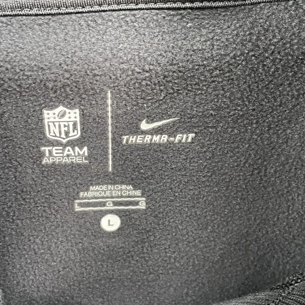 Nike NFL San Francisco 49ers Hoodie Men Large Therma-Fit Sportswear Training Gym